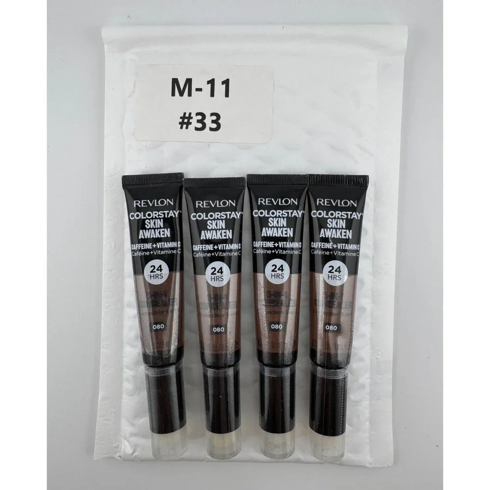 Revlon ColorStay Skin Awaken 5-in-1 Concealer Shade 080 24HR Wear - Lot of 4